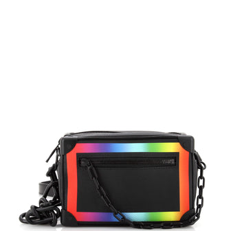 Louis Vuitton Soft Trunk Bag Rainbow Taiga Leather Mini