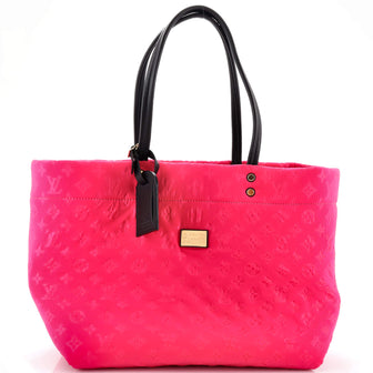 Louis Vuitton Scuba Tote Monogram Embossed Neoprene MM