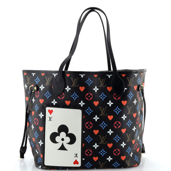 Louis Vuitton Neverfull NM Tote Limited Edition Game On Multicolor Monogram MM