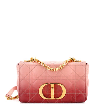 Christian Dior Caro Bag Cannage Quilt Gradient Lambskin Small