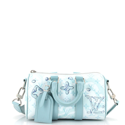 Louis Vuitton Keepall Bandouliere Bag Limited Edition Aquagarden
