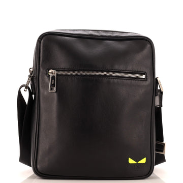 Fendi Monster Front Pocket Messenger Leather