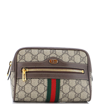 Gucci Ophidia Belt Bag GG Coated Canvas Small