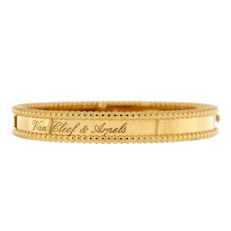 Van Cleef & Arpels Perlee Signature Bracelet 18K Yellow Gold