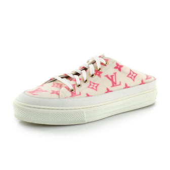 Louis Vuitton Women's Stellar Open Back Sneakers Monogram Technical Fabric