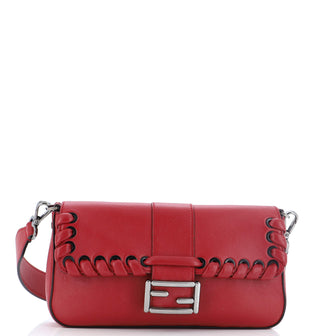 Fendi Baguette Bag Whipstitch Leather