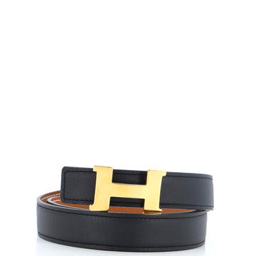Hermes Constance Reversible Belt Leather Thin