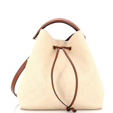 Louis Vuitton NeoNoe Handbag Monogram Empreinte Leather MM