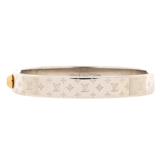Louis Vuitton Nanogram Cuff Bracelet Metal