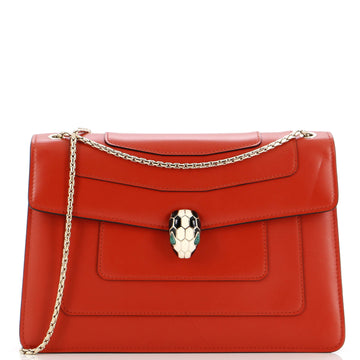 Serpenti Forever Shoulder Bag Leather Medium