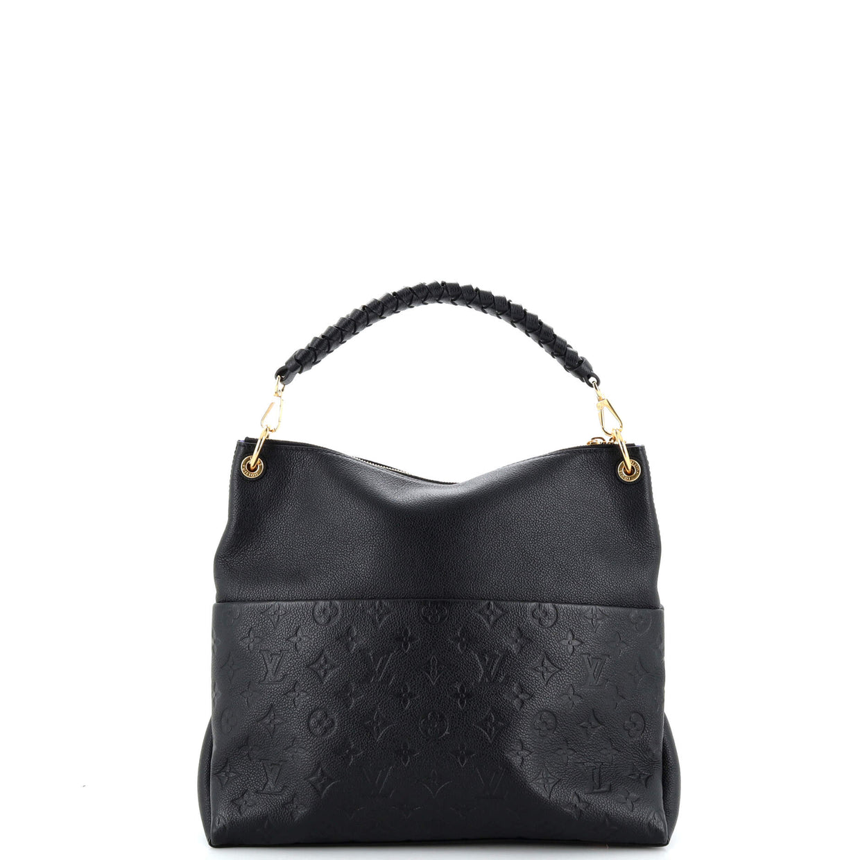 Louis Vuitton Maida Handbag Monogram Empreinte Leather Black 2620681