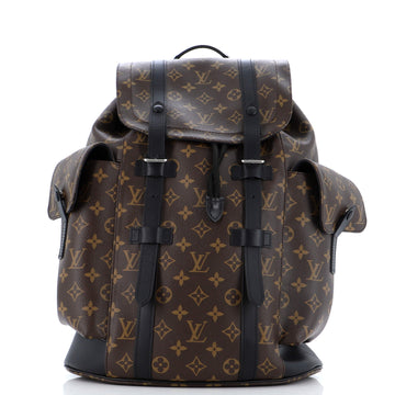 Louis Vuitton Christopher Backpack Macassar Monogram Canvas PM