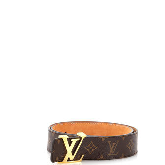 Louis Vuitton LV Initiales Belt Monogram Canvas Wide