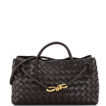 Bottega Veneta Andiamo Top Handle Bag Intrecciato Nappa Medium