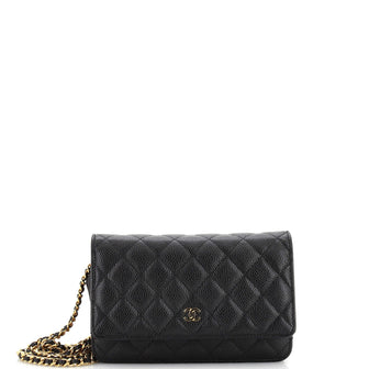 Chanel Wallet on Chain Quilted Caviar