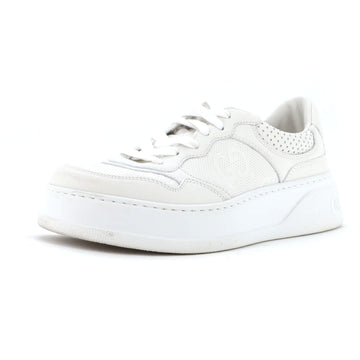 Gucci Chunky B Sneakers GG Embossed Perforated Leather