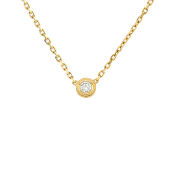 Cartier Cartier D'Amour Pendant Necklace 18K Yellow Gold and Diamond XS