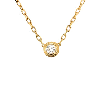 Cartier Cartier D'Amour Pendant Necklace 18K Yellow Gold and Diamond Small