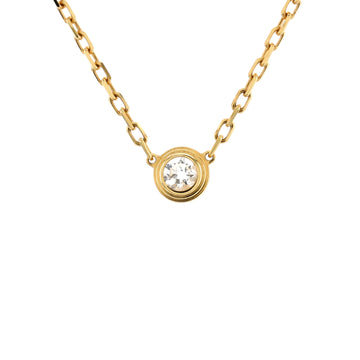 Cartier Cartier D'Amour Pendant Necklace 18K Yellow Gold and Diamond Small