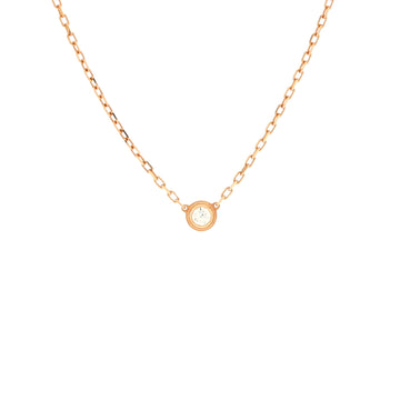 Cartier Cartier D'Amour Pendant Necklace 18K Rose Gold with Diamond Small