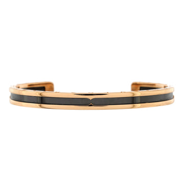 Bvlgari B.Zero1 Cuff Bracelet 18K Rose Gold and Stainless Steel