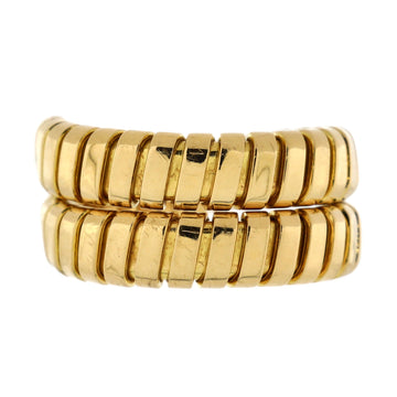 Bvlgari Serpenti Tubogas Double Wrap Ring 18K Yellow Gold