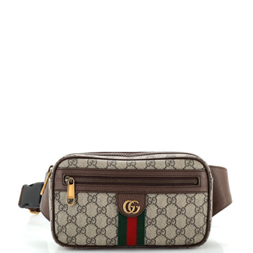 Gucci Ophidia Belt Bag GG Coated Canvas Medium