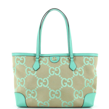 Gucci Ophidia Shopping Tote Jumbo GG Canvas Medium