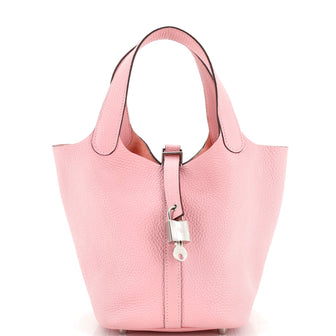 Hermes Picotin Lock Bag Clemence PM
