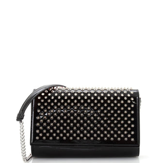 Christian Louboutin Paloma Clutch Spiked Leather