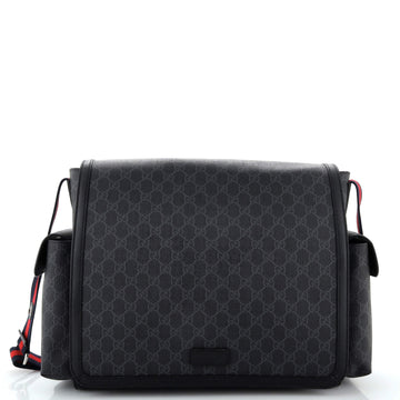 Gucci Diaper Bag GG Coated Canvas
