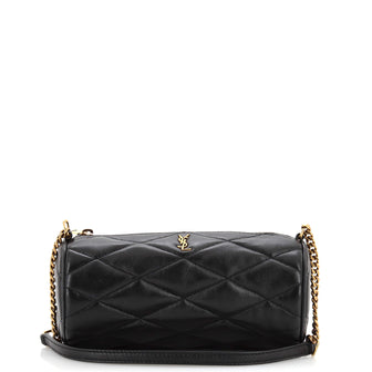 Saint Laurent Sade Tube Bag Quilted Leather Mini