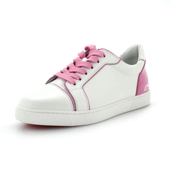 Christian Louboutin Women's Fun Vieira Flat Sneakers Leather