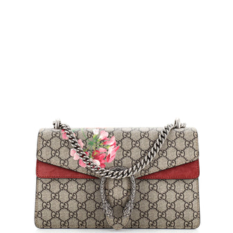 Gucci Dionysus Bag Blooms Print GG Coated Canvas Small