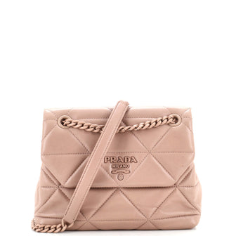 Prada Spectrum Flap Bag Quilted Nappa Leather Small