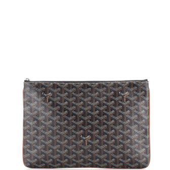 Goyard Senat Zip Pouch Coated Canvas MM