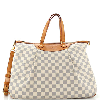 Louis Vuitton Siracusa Handbag Damier MM