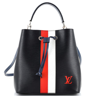Louis Vuitton NeoNoe Handbag Limited Edition Epi Stripes
