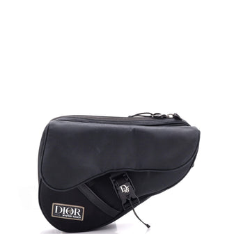Christian Dior Mystery Ranch Saddle Crossbody Bag Cordura Nylon