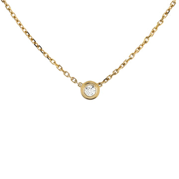 Cartier Cartier D'Amour Pendant Necklace 18K Yellow Gold and Diamond XS