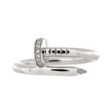 Cartier Juste un Clou Ring 18K White Gold with Diamonds