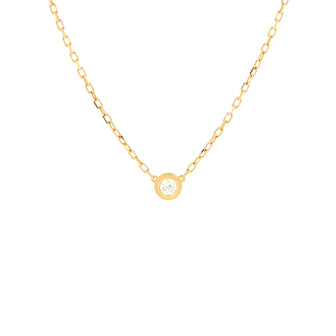 Cartier Cartier D'Amour Pendant Necklace 18K Yellow Gold and Diamond Small