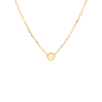 Cartier Cartier D'Amour Pendant Necklace 18K Yellow Gold and Diamond Small