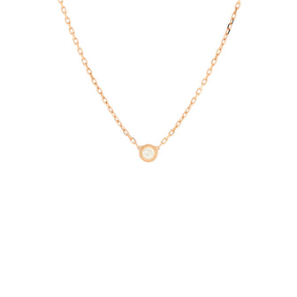 Cartier Cartier D'Amour Pendant Necklace 18K Rose Gold with Diamond Small