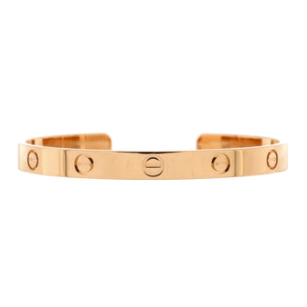 Cartier Love Cuff Bracelet 18K Rose Gold