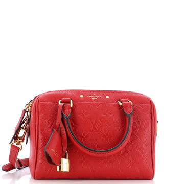Louis Vuitton Speedy Bandouliere NM Bag Monogram Empreinte Leather 20