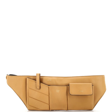 Fendi 3 Pockets Belt Bag Leather