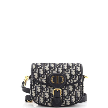 Christian Dior Bobby Flap Bag Oblique Canvas Small