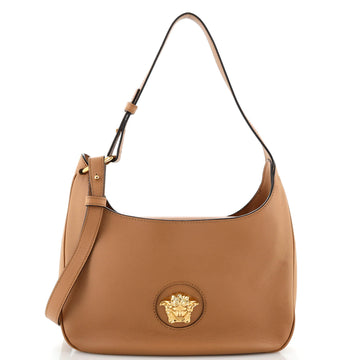 Versace La Medusa Hobo Leather Medium