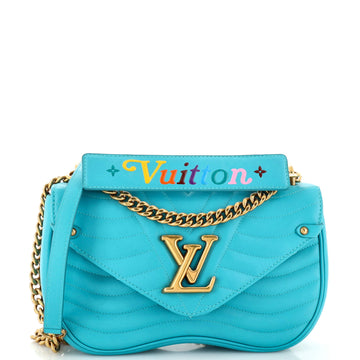 Louis Vuitton New Wave Chain Bag Quilted Leather MM